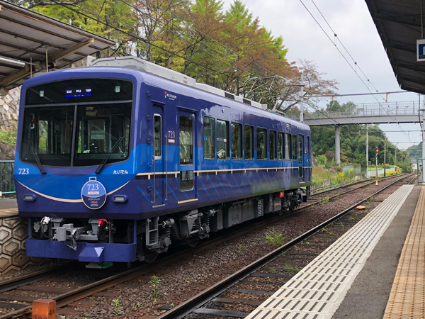 10月 叡山電車の723号車